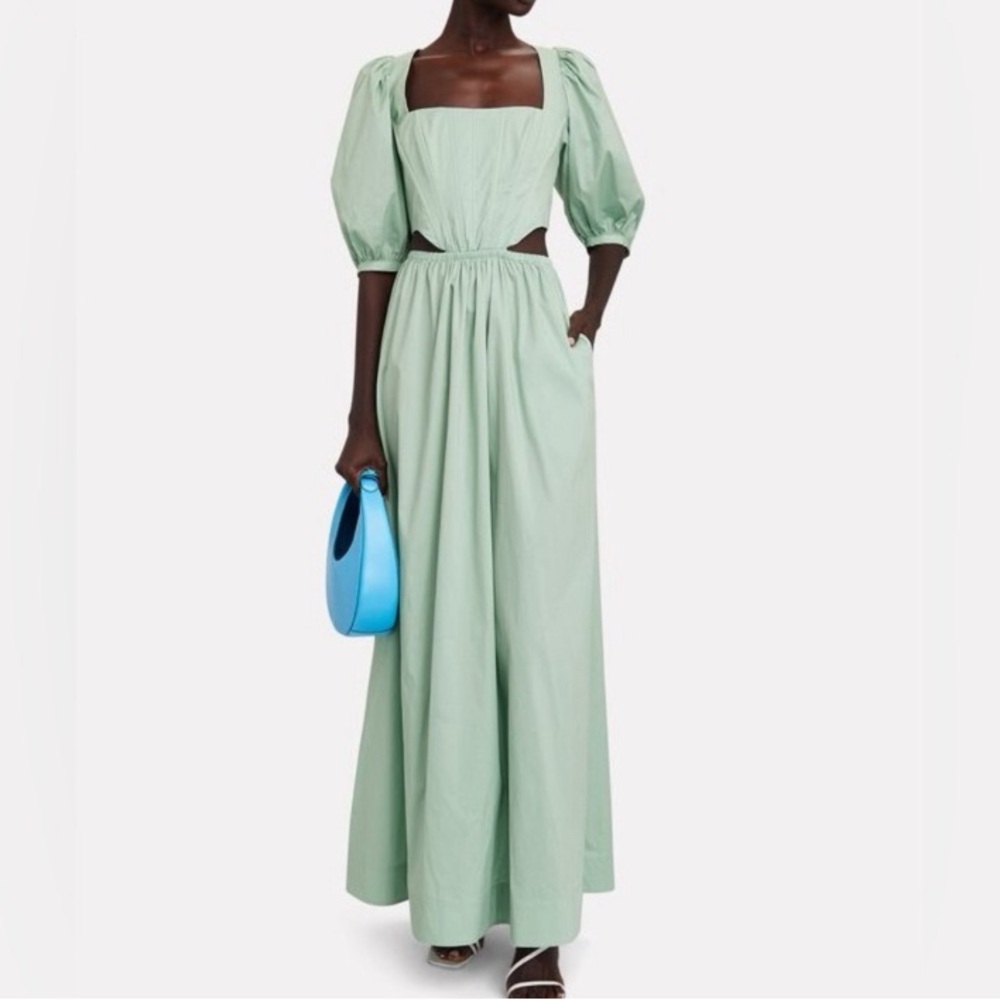 STAUD Astro Sage Maxi Dress